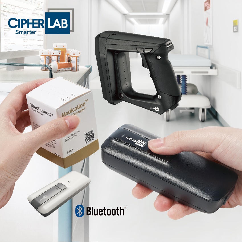 CipherLab Shows Its UHF RFID Wireless Reader and 2D Barcode Scanner at